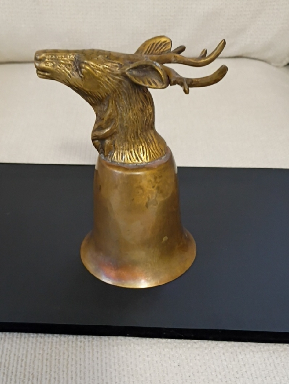 Brass Deer Head 4
